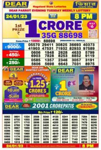 Lottery Sambad 8PM